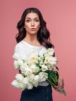 букети от божури - 59996 клиенти