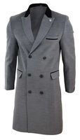 Black Trench Coat Mens - 98028 the species | Truclothing Black Trench Coat Mens - 60019 the species
