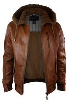 Leather Aviator Jacket Mens - 87202 customers
