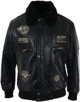 Leather Aviator Jacket Mens - 10889 varieties